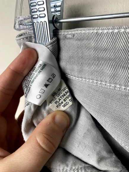 Joe's Jeans Collector Edition Platinum Cut Off Shorts SZ 25 - Picture 5 of 9